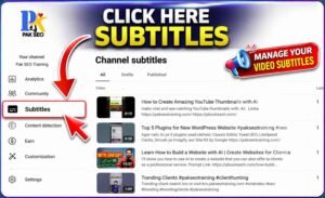 Video Subtitles