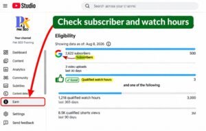 How to Check Your Qualified Watch Hours on YouTube?