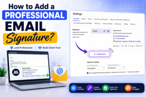 How to Create a Professional Email Signature to Build Client Trust