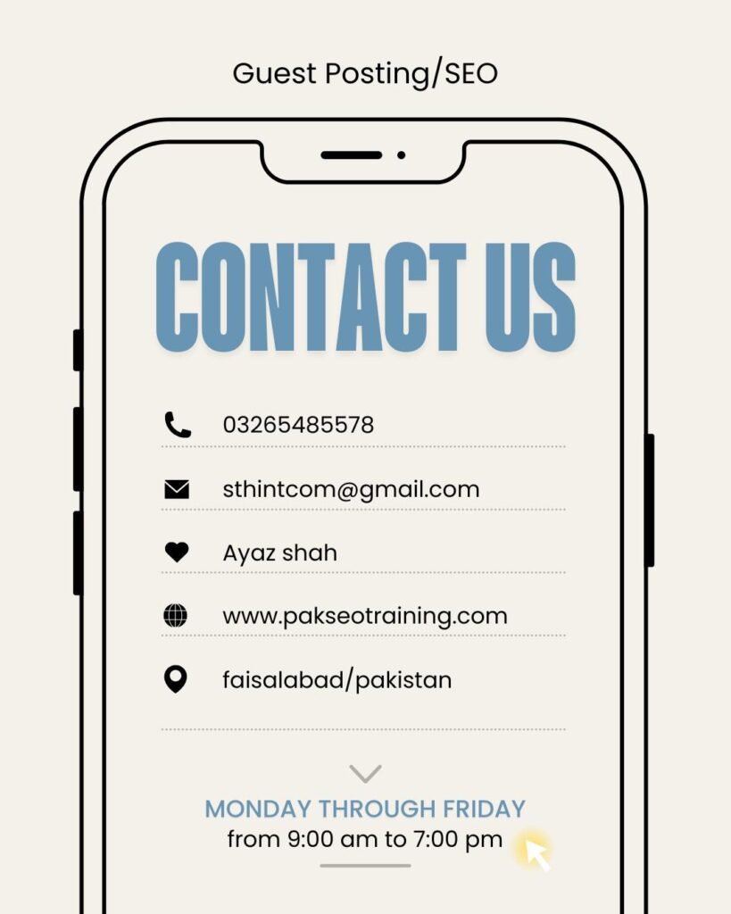 Contact us