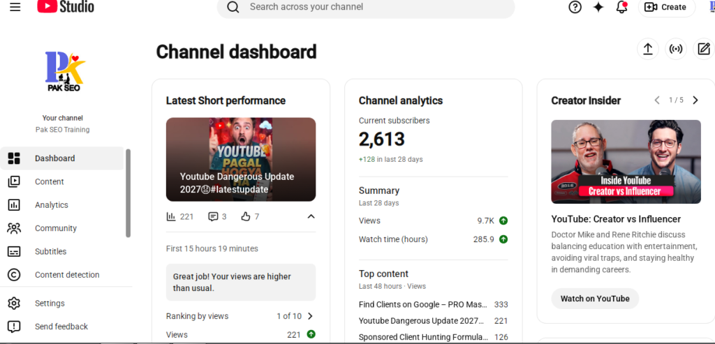 Grow Your Channel with Pak SEO Training