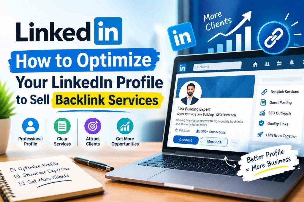 How to Optimize Your LinkedIn Profile to Sell Backlink Services