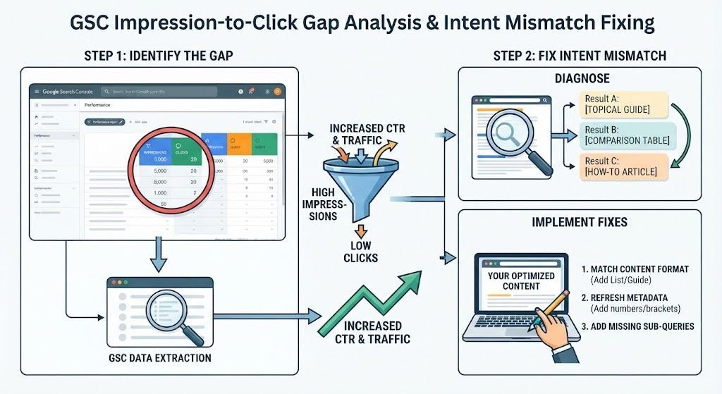 The GSC Impression-to-Click Trap