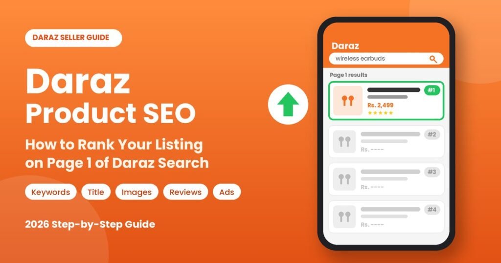 How to Rank Your Listing on Page 1 of Daraz Search