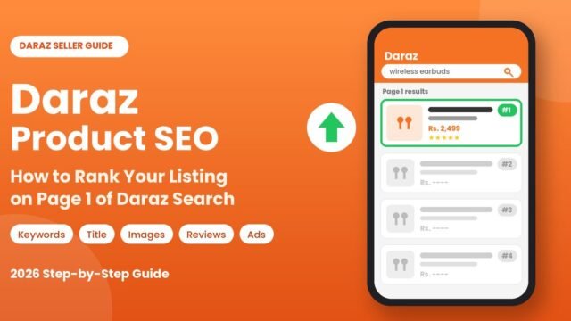 How to Rank Your Listing on Page 1 of Daraz Search