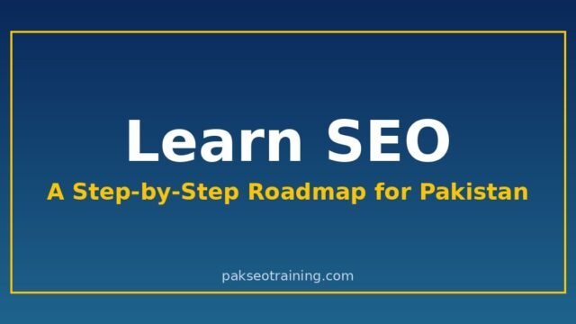 SEO course in Lahore